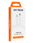 Hytech 35W Type-C To Lightning Fast Charging Cable - Quick Charge, 1M Length, Durable & Reliable Hytech 35W Type-C to Lightning Fast Charging Cable Type-C to Lightning Cable, Fast Charging Cable, Quick Charge Cable, 35W Power Delivery Cable, Hytech Cable, Charging Accessories, Tech Accessories, Mobile Accessories, Fast Charging, Quick Charge, Reliable Charging, Durable Cable, Convenient Charging, Tech-Savvy, Busy Professionals, Travelers