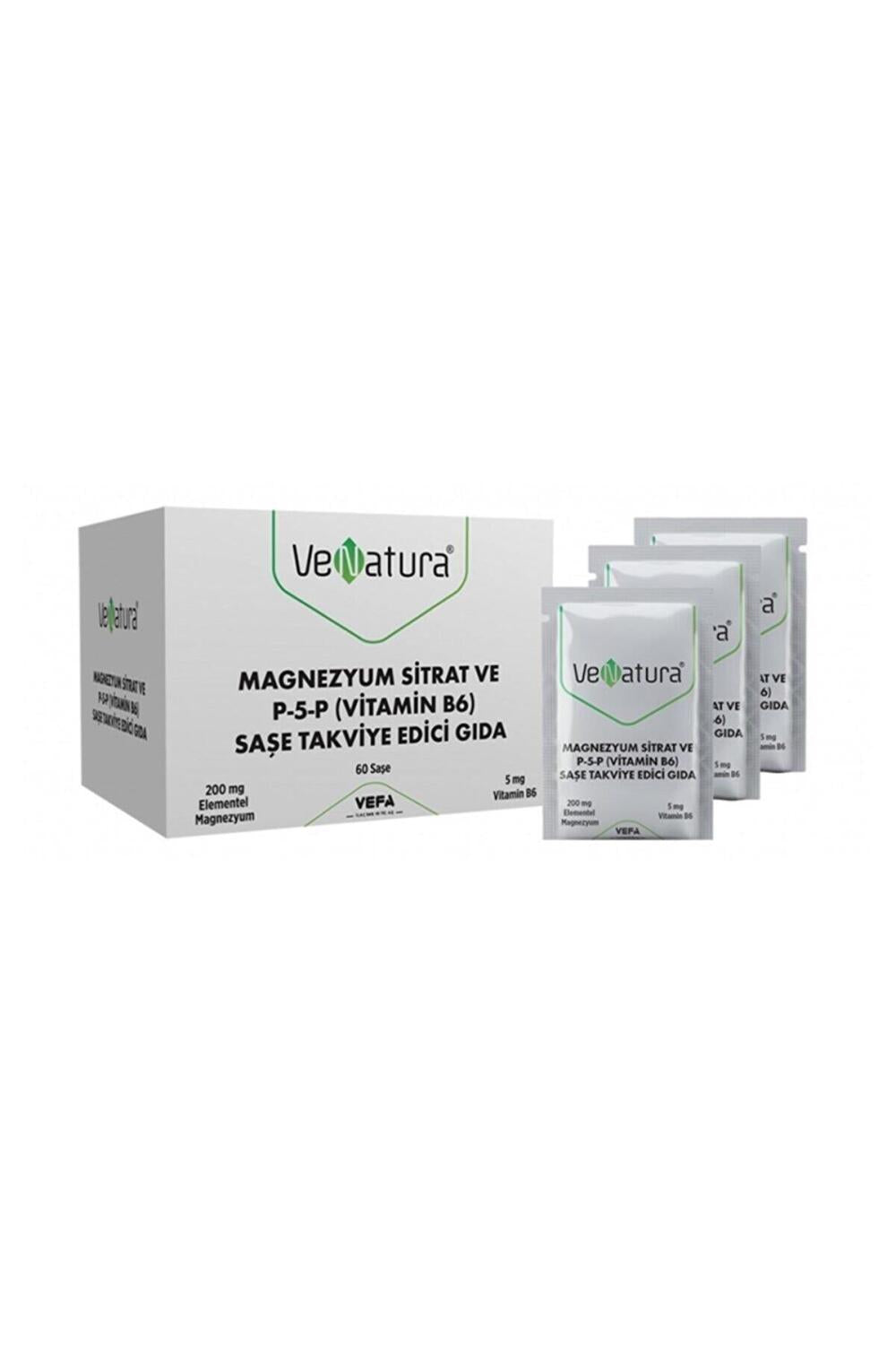 Venatura Magnesium Citrate and Vitamin B6 Supplement - 60 Sachets for Muscle and Nerve Support Venatura Magnesium Citrate & Vitamin B6 - 60 Sachets Magnesium Citrate Supplement, Vitamin B6 Supplement, Dietary Supplement, Health Supplement, Magnezyum Sitrat, Muscle Support, Nerve Support, Brain Health, Dietary Health, Wellness Supplement