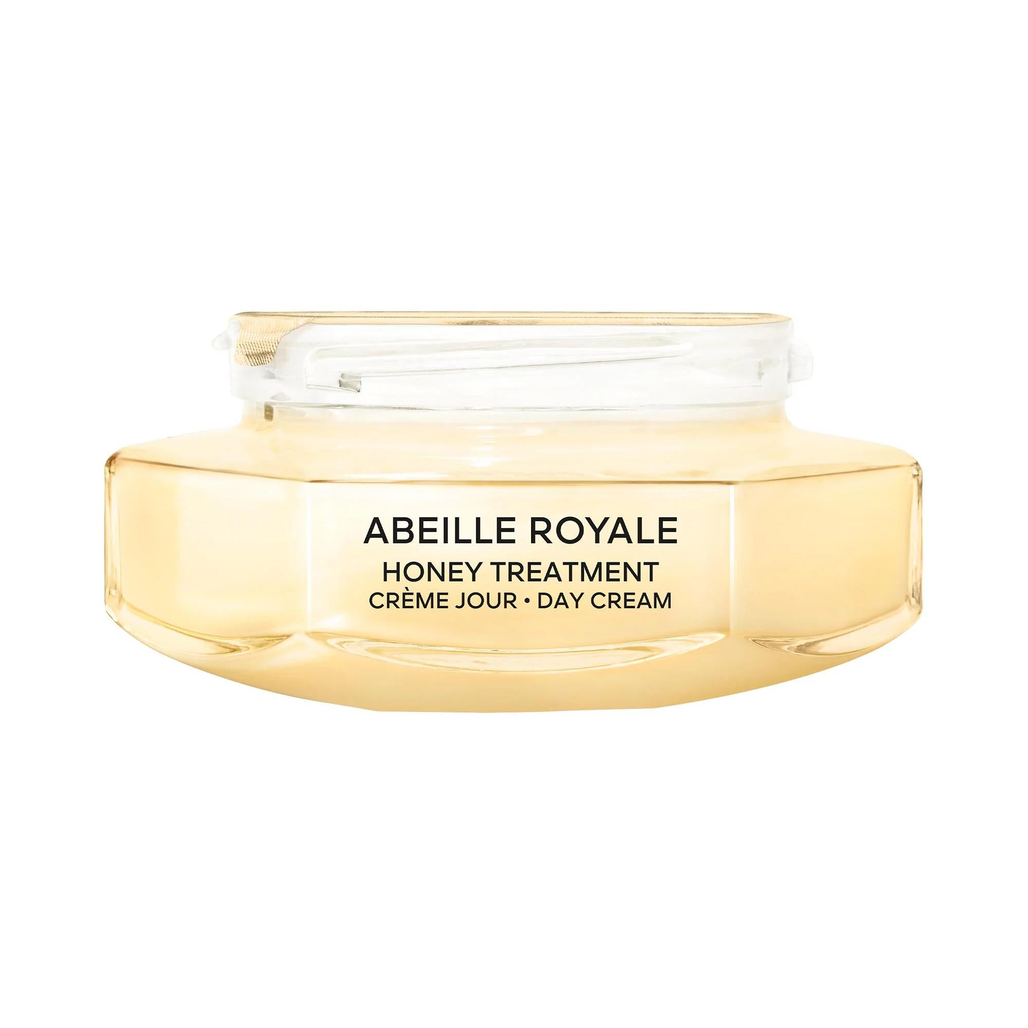 Guerlain Abeille Royale Anti-Aging Day Cream with Hyaluronic Acid - Natural, Sustainable Skincare Guerlain Abeille Royale Day Cream - Anti-Aging & Hydrating anti-aging day cream, hyaluronic acid skincare, natural day cream, sustainable skincare products, Guerlain Abeille Royale, skincare for normal skin, skincare for dry skin, eco-friendly skincare, face creams, moisturizing day cream, luxury skincare, cruelty-free products, recyclable packaging, skincare for fine lines and wrinkles, skincare for dullness,