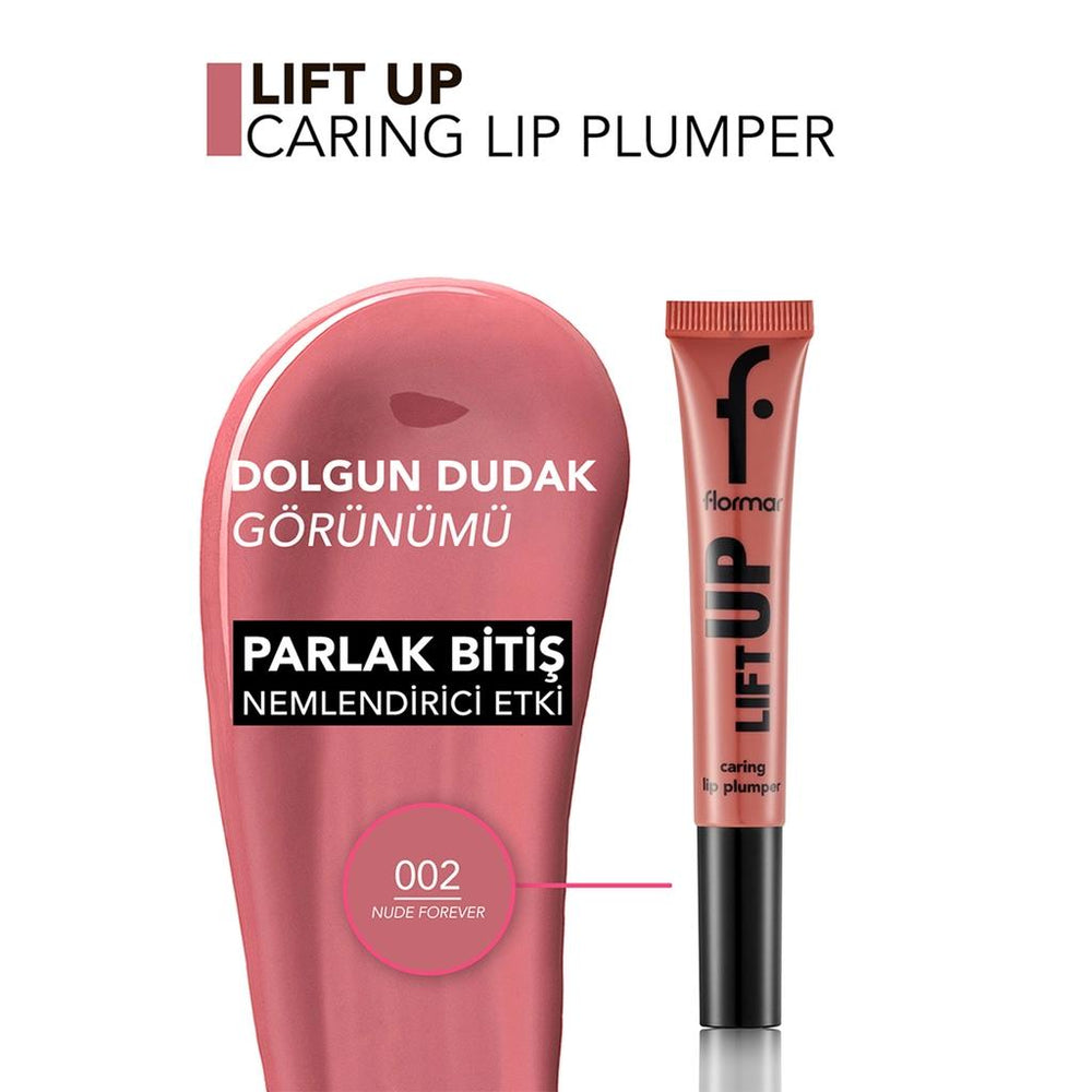 Flormar Lift Up Hyaluronic Acid Lip Plumper 002 Nude Forever 5ml