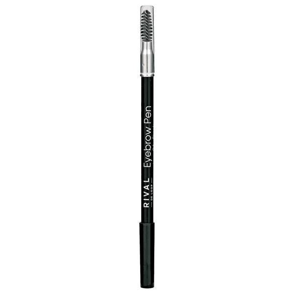 Rival de Loop Eyebrow Pencil No:04 Black - Precise Eyebrow Definition & Enhancement Rival de Loop Black Eyebrow Pencil - Precise Definition Eyebrow pencil, Rival de Loop, Kaş Kalemi, Black eyebrow pencil, Eyebrow makeup, Precise eyebrow definition, Eyebrow enhancement, Makeup for facial feature enhancement, Beauty essentials, Cosmetic products, Grooming tools, Black cosmetics, Eyebrow grooming