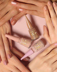 Flormar Jelly Look Nail Polish - High-Pigment, Gel Finish, Long Lasting | JL51 Perfect Selfie - Nail Polish