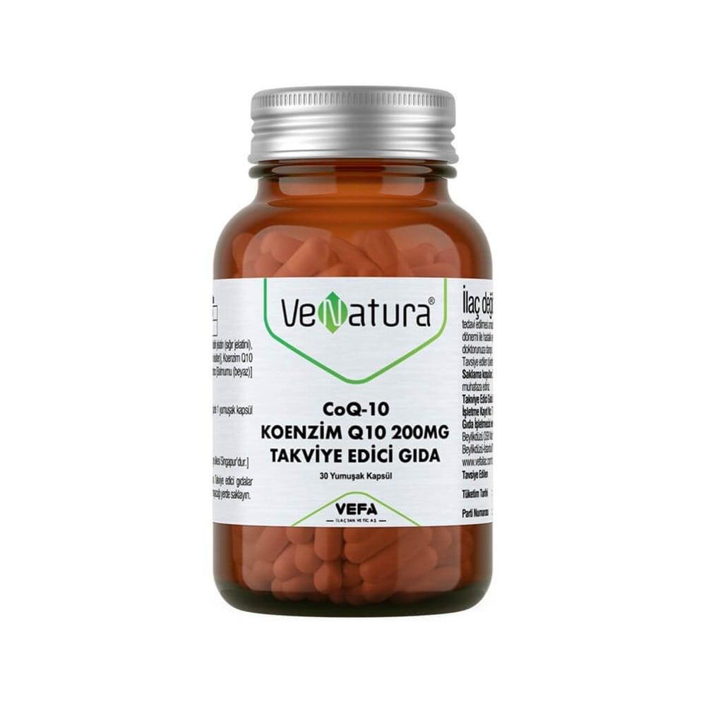 VeNatura Coenzyme Q10 200mg Supplement - Antioxidant Support for Energy & Cardiovascular Health VeNatura CoQ10 200mg - Antioxidant & Energy Support Coenzyme Q10 supplement, Ubiquinone, Antioxidant support, Cardiovascular health supplement, VeNatura CoQ10 200 mg, Dietary Supplement, Health and Wellness, Energy Support, Heart Health, Supplement for Adults