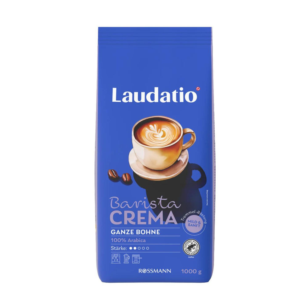Laudatio Barista Crema Whole Coffee Beans 1000g