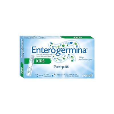 Enterogermina Probiotic Supplement for Children - Supports Gut Health & Immune System - 5 ml x 10 Flakon Enterogermina Probiotic for Kids - Gut Health Support Probiotic supplement for children, Enterogermina, Children's digestive health, Gut health support, Pediatric probiotics, Probiotic for kids, Digestive health supplement, Immune system support, Natural health for children, Oral probiotics, Children's health products