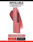 L'Oreal Paris Infaillible Le Nu Rose Liquid Lipstick: 16H Hydration & Intense Glossy Shine | Long-Lasting, Non-Sticky Formula L'Oreal Le Nu Rose Liquid Lipstick | 16H Shine & Hydration Liquid lipstick, Glossy lipstick, Long-lasting lipstick, Hydrating lipstick, Squalane lipstick, Non-sticky lipstick, High shine lip color, Intense color lipstick, Loreal lipstick, Le Nu Rose lipstick, Lipstick, Lip color, Makeup, Cosmetics, Beauty, Long wear lipstick, Hydrating lip color, Squalane lip care, Non-sticky lip col