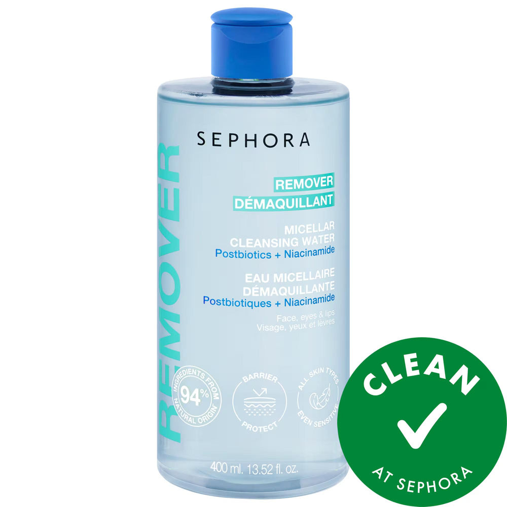 Dermalogica Micellar Cleansing Water With Postbiotics + Niacinamide - Vegan Makeup Remover for Dry Skin Dermalogica Micellar Water - Vegan Makeup Remover Micellar Cleansing Water, Postbiotics skincare, Niacinamide skincare, Vegan skincare products, Gluten-free skincare, Makeup Remover, Skincare for dry skin, Cruelty-free products, Liquid skincare, Recyclable packaging, Clinically tested skincare, Skincare for normal skin, Skincare for oily skin, Skincare for combination skin