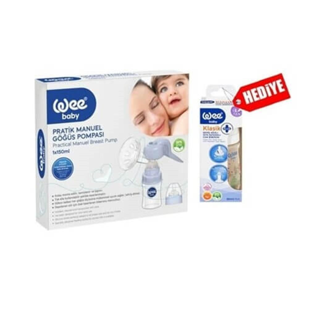Wee Baby Manual Breast Pump - BPA-Free, Easy-to-Use Breastfeeding Accessory for Nursing Mothers Wee Baby Manual Breast Pump - BPA-Free & Easy-to-Use manual breast pump, BPA-free breast pump, breastfeeding accessories, silicone breast shield, baby feeding bottle, nursing mothers, new parents, baby products, Wee Baby, breastfeeding support, baby feeding solutions, expressing milk, comfortable breastfeeding