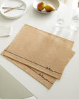 Ocean Home Jute Placemats Set of 2: Natural Woven Table Mats, Eco-Friendly & Biodegradable, Rustic Bohemian Dining Decor, 17.7x13.8 inches Ocean Home Jute Placemats - Natural, Eco-Friendly Table Decor jute placemats, natural placemats, biodegradable placemats, rustic table decor, bohemian table setting, eco-friendly placemats, woven placemats, table mats, dining placemats, placemats, jute, natural fiber, table decor, dining, kitchen, home decor, rustic decor, bohemian decor, eco-friendly, sustainable, biode