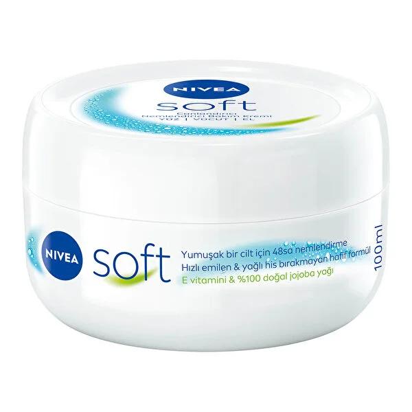 Nivea Soft Moisturizing Body Care Cream - Non-Greasy, Vitamin E & Jojoba Oil Enriched for All Skin Types Nivea Soft Moisturizing Cream - Non-Greasy Hydration Nivea Soft Moisturizing Cream, Body Care Cream, Non-greasy Moisturizer, Vitamin E and Jojoba Oil, Dermatologically Tested, Moisturizing Body Cream, Hydrating Cream, Skincare, Body Moisturizer, Face Moisturizer, Hand Cream, Sensitive Skin, Dry Skin, Normal Skin, All Skin Types, Skincare Essentials, Beauty Products