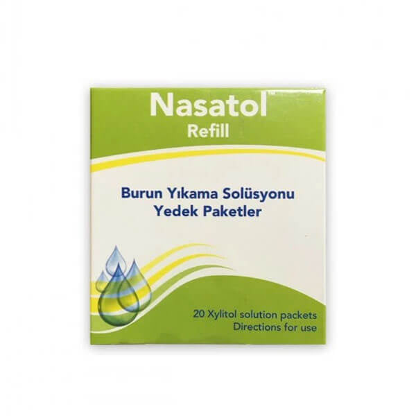 Nasatol Nasal Rinse Mix Refill Sachets for Cleansing 20 Count