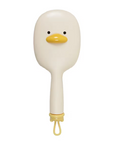 Nascita Pro Kids Duck Hair Brush with Cleaning Tool Yellow