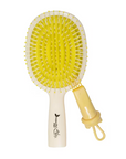 Nascita Pro Kids Duck Hair Brush with Cleaning Tool Yellow