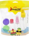 Nascita 5-Piece Travel Bottle Set No: 17 for Toiletries