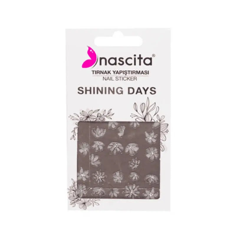 Nascita Flower Nail Stickers for Easy Nail Art 1 Pack