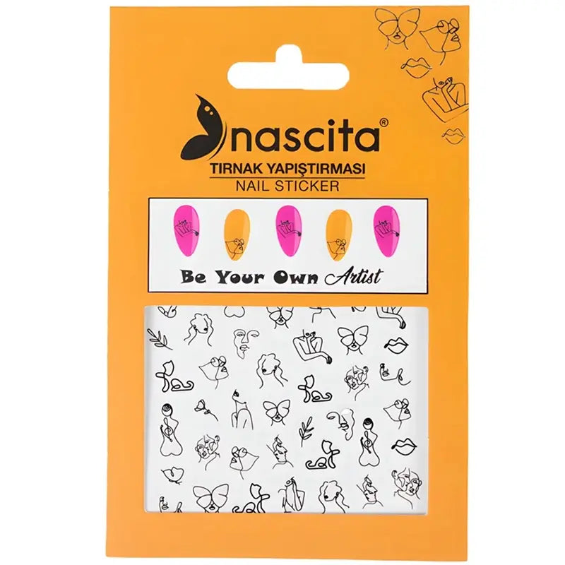 Nascita Nail Art Sticker No: 02 - Easy Nail Styling
