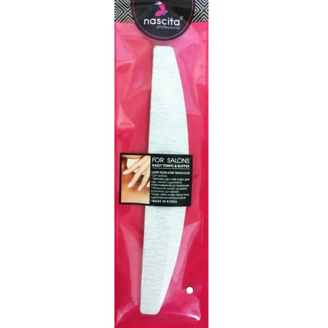 Nascita Triangle Zebra Nail File for Shaping 1 pc