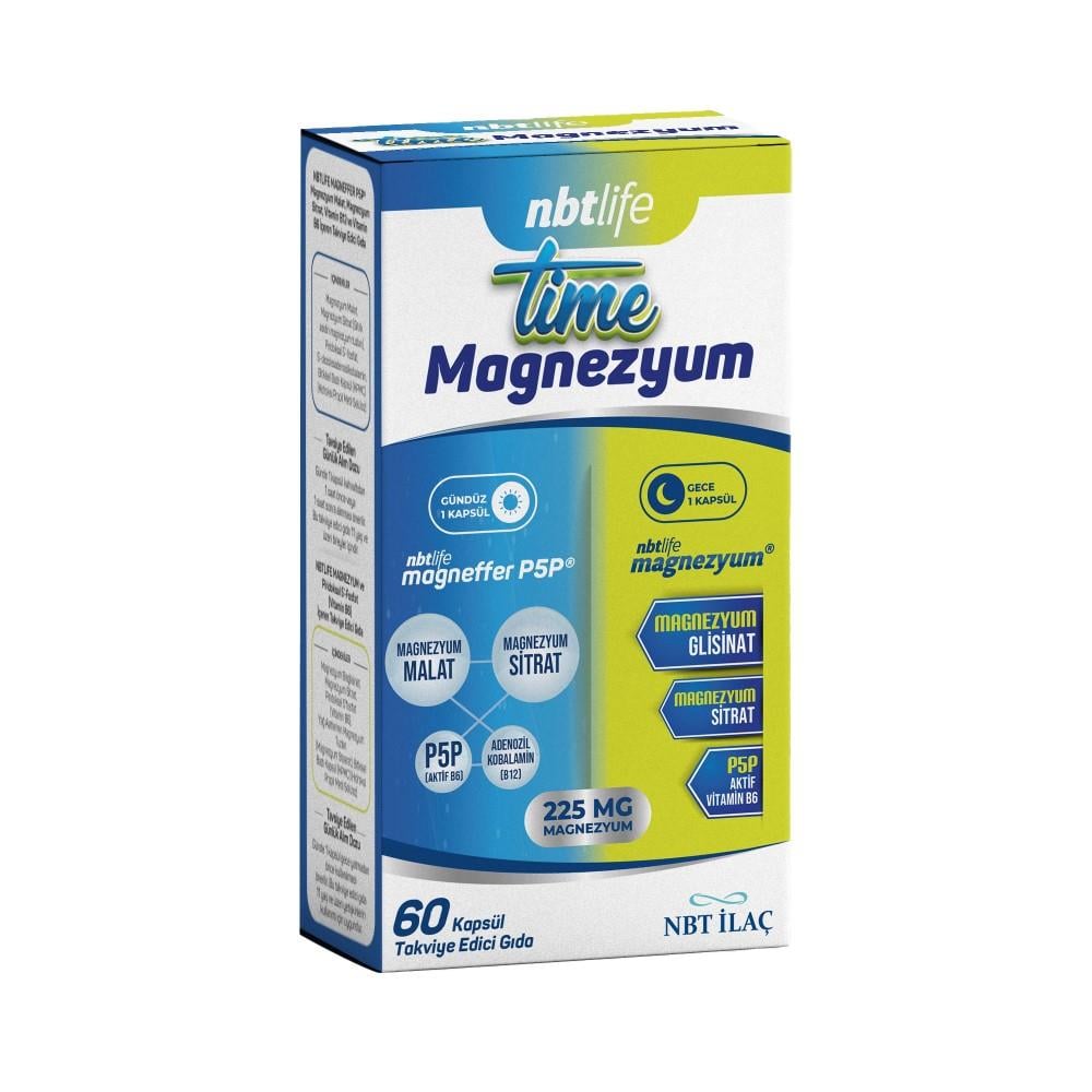 NBTLife Time Magnesium 60 Capsules