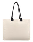 Eklips Eye Embroidered Beach Bag with Blue Details