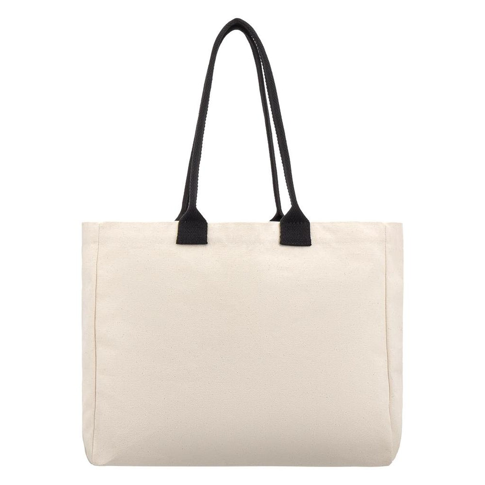 Eklips Eye Embroidered Beach Bag with Blue Details