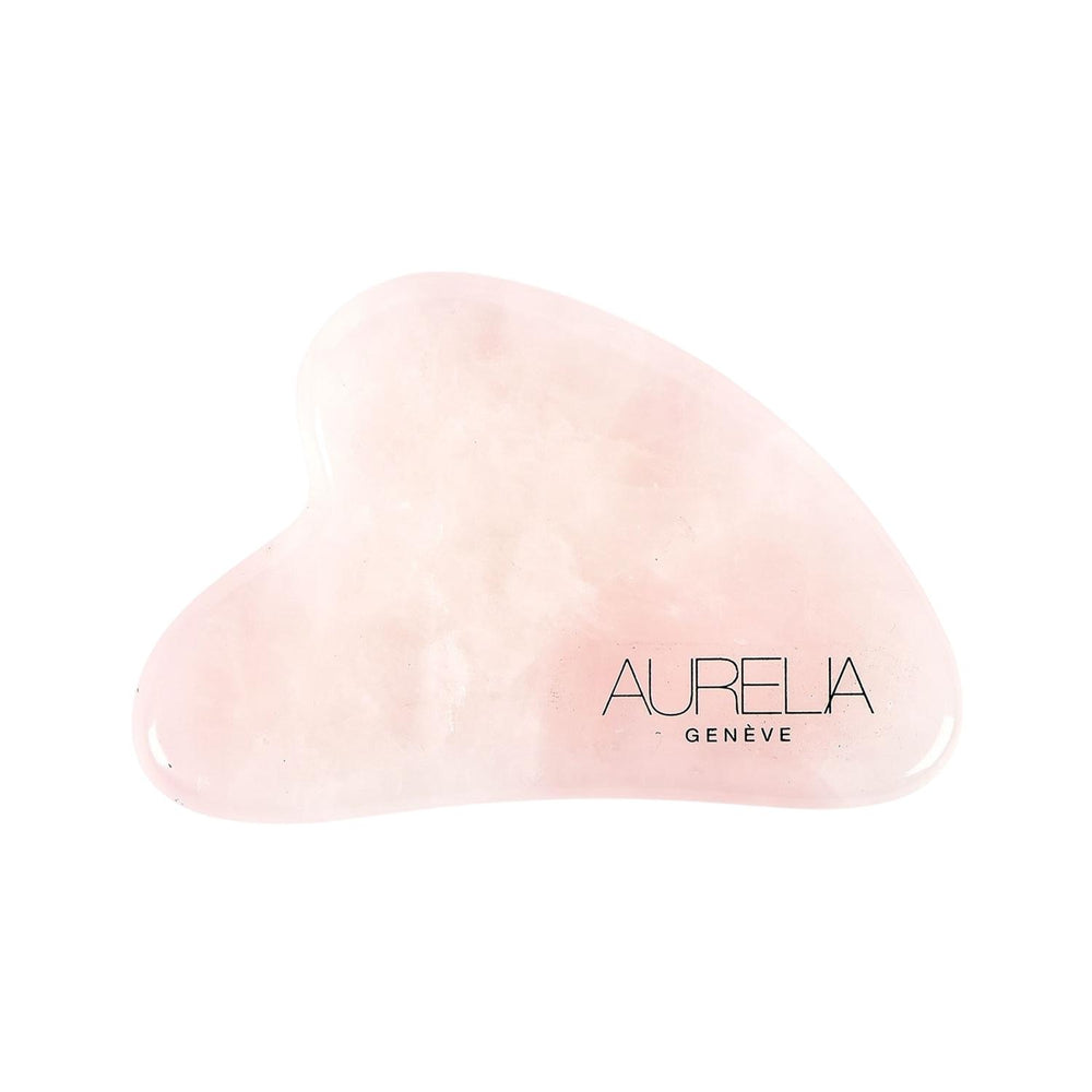 Aurelia Geneve Pink Quartz Heart Gua Sha for Facial Massage