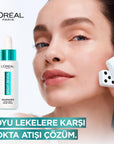 L'Oreal Paris Bright Reveal Dark Spot Correcting Niacinamide Serum: Fade Acne Marks, Sun Spots & Age Spots for Radiant Skin L'Oreal Dark Spot Serum: Niacinamide for Bright, Even Skin dark spot serum, niacinamide serum, hyperpigmentation treatment, skin brightening serum, acne mark removal, age spot corrector, sun spot treatment, sensitive skin serum, Loreal Bright Reveal, dark spot corrector, skin discoloration, hyperpigmentation, gentle exfoliation, even skin tone, radiant complexion, acne marks, sun spots