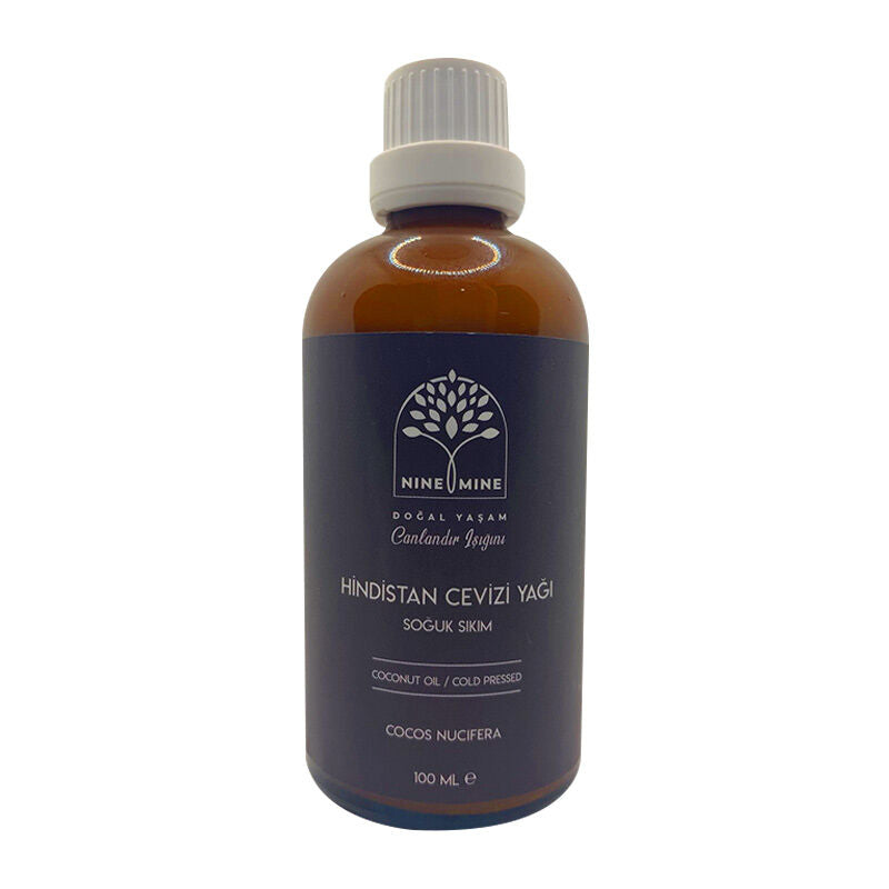 Nine Mine Cold-Pressed Coconut Oil for Hair & Body 100 ml