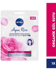 Nivea Aqua Rose Hydrating Sheet Mask for Glowing Skin 1 Count