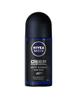 Nivea Men Deep Dimension Roll-On Deodorant 50ml - Long Lasting Protection for Men
