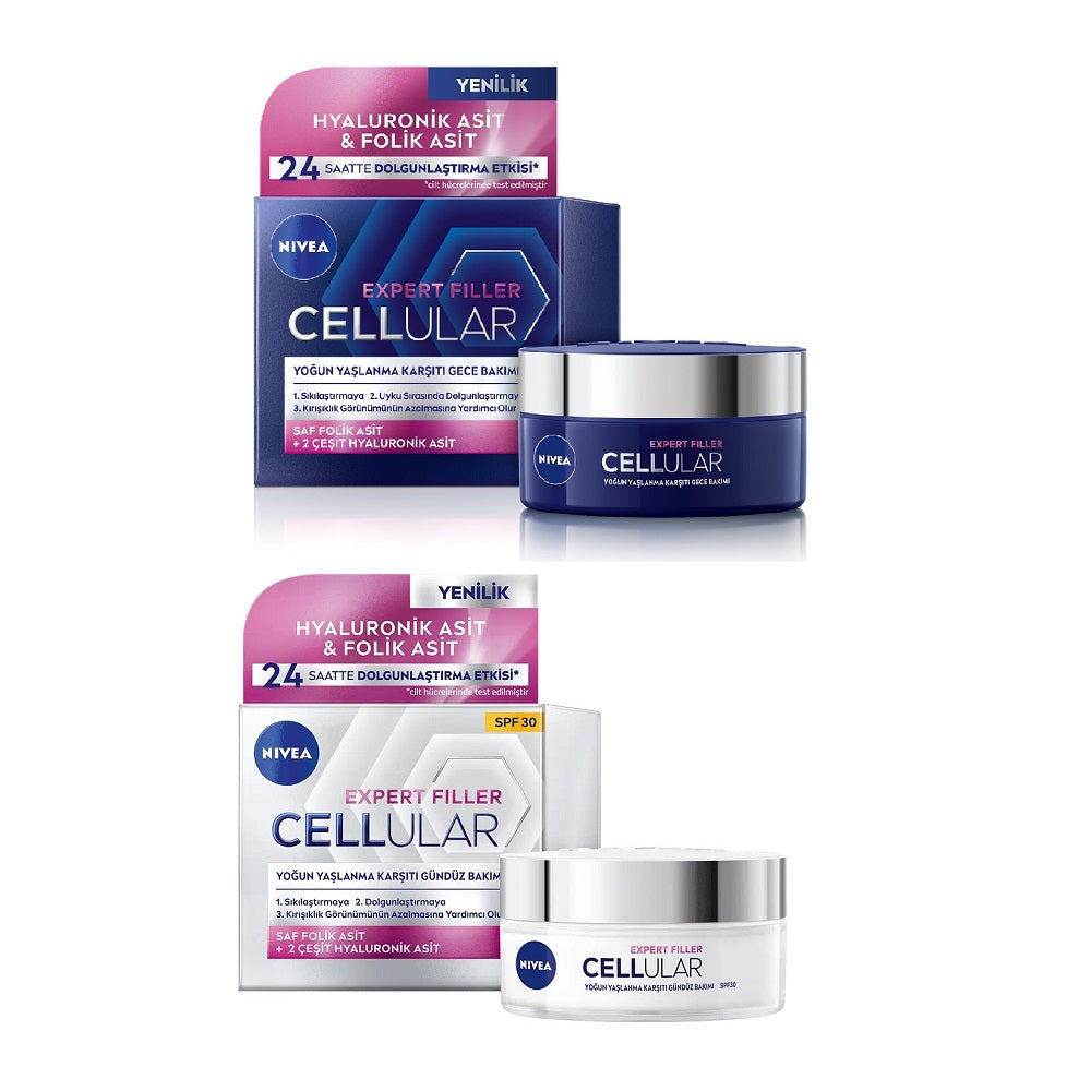 Nivea Visage Cellular Day & Night Firming Cream Set