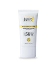Luv it! Invisible Daily Sunscreen SPF50+ - Protects & Moisturizes with Blue Light Protection Luv it! Daily Sunscreen SPF50+ with Blue Light Protection daily sunscreen, SPF50+ sunscreen, blue light protection, hypoallergenic sunscreen, paraben-free sunscreen, invisible sunscreen, skincare, sun protection, moisturizing sunscreen, dermatologically tested, lightweight formula, natural skincare, sensitive skin friendly