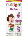 Nutrigen Vitamin Syrup for Kids - Grape Seed Extract Multivitamin Liquid for Immune Support, Healthy Growth & Development - 200ml Nutrigen Kids Vitamin Syrup - Immune Support & Healthy Growth vitamin syrup for kids, children's multivitamin liquid, grape seed extract supplement, nutrigen vitamin syrup, vitamins and minerals for children, immune support for kids, children's health supplements, liquid vitamins for toddlers, nutritional support for children, multivitamin, liquid multivitamin, children's vitamin
