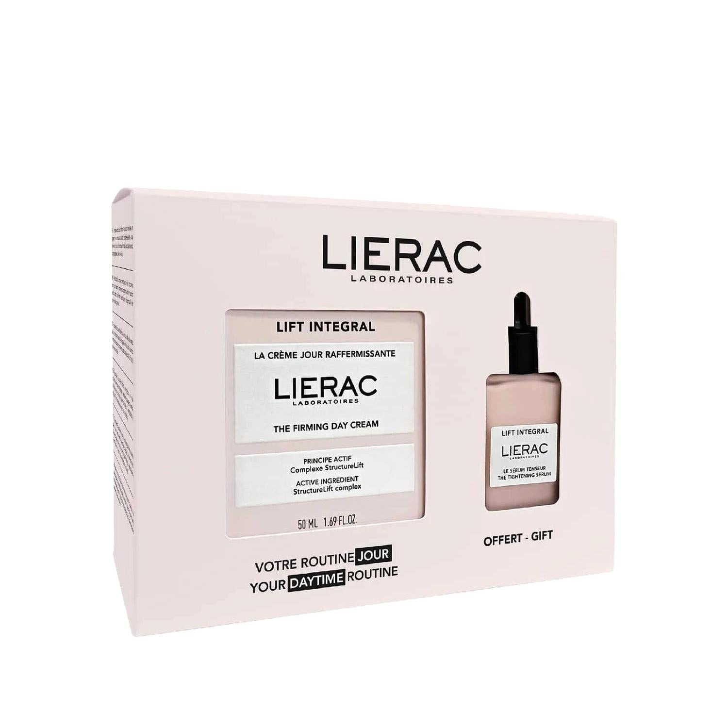 Lierac Lift Integral Anti-Aging Skincare Set with Tightening Day Cream and Tensing Serum Lierac Lift Integral Anti-Aging Skincare Set Lierac Lift Integral, anti-aging skincare, tightening day cream, tensing serum, luxury skincare set, skincare, anti-aging, fine lines, wrinkles, skin elasticity, premium skincare, cosmetics, beauty products, skincare routine, youthful skin