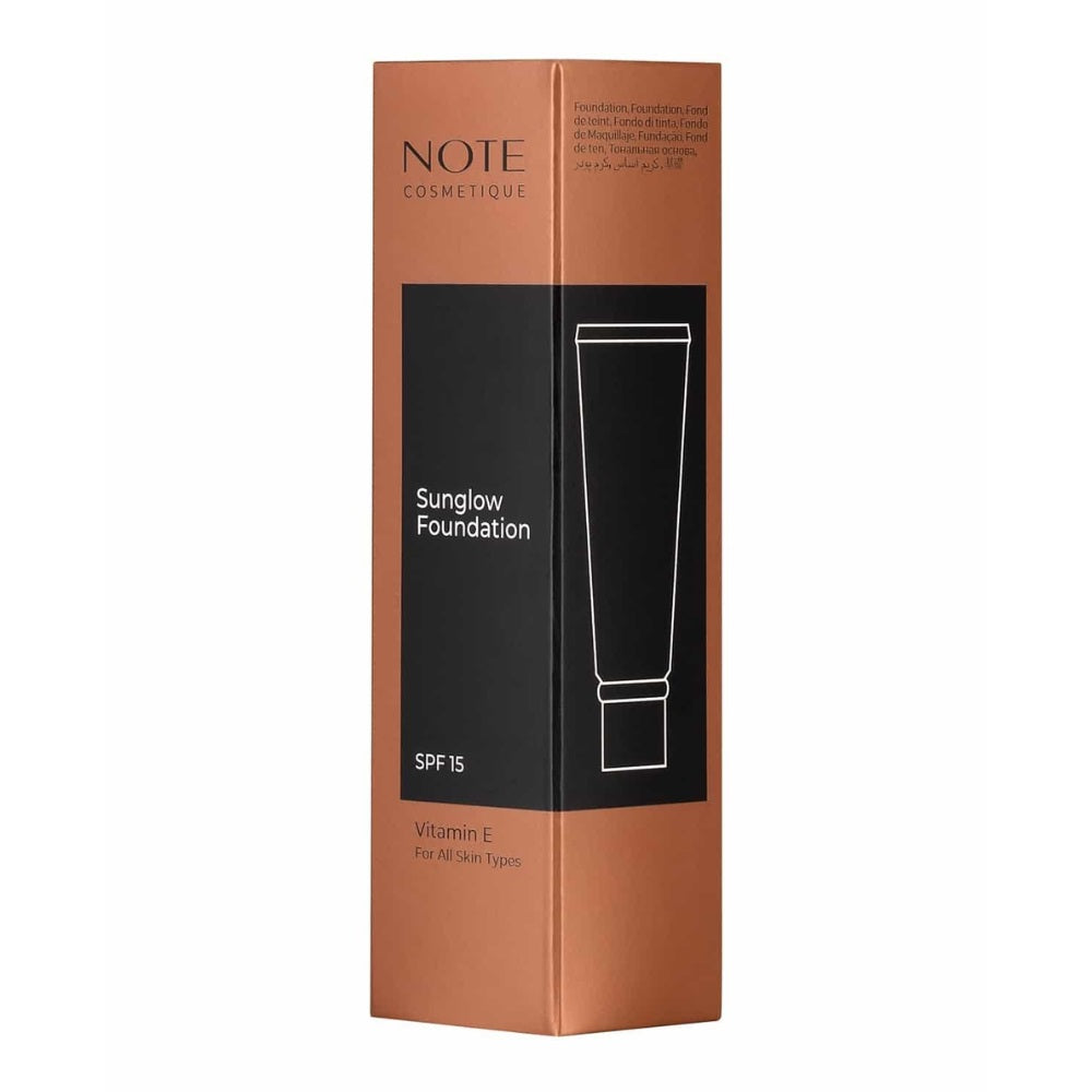Note Sun Glow Foundation 20 for Radiant Skin 30 ml