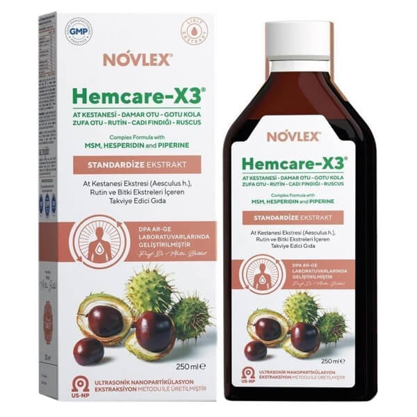 Biomet Novlex Hemcare X3 Horse Chestnut Gel 250 ml