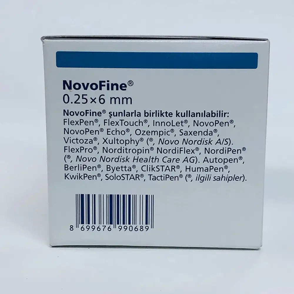 Novofine 6mm 31G Pen Needles - Diabetes