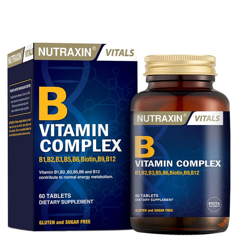 Nutraxin B Vitamin Complex 60 Tablets - image 12