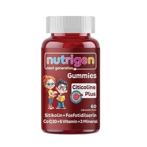 Nutrigen Gummies Citicoline Plus 60 Chewable Form