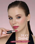 Golden Rose Silky Shine Hydrating Lipstick No 202 for Soft Lips