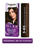 Palette Hair Dye - Intense Chocolate Brown Color with Keratin Care Palette Hair Dye - Intense Color & Care hair dye, intense hair color, nourishing hair dye, Keratin hair care, long-lasting hair color, chocolate brown hair color, vibrant hair color, hair care products, cosmetic products