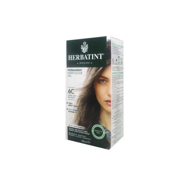 Herbatint Dark Ash Blonde Hair Dye - Natural, Ammonia-Free Hair Coloring with Aloe Vera - Hair Dye