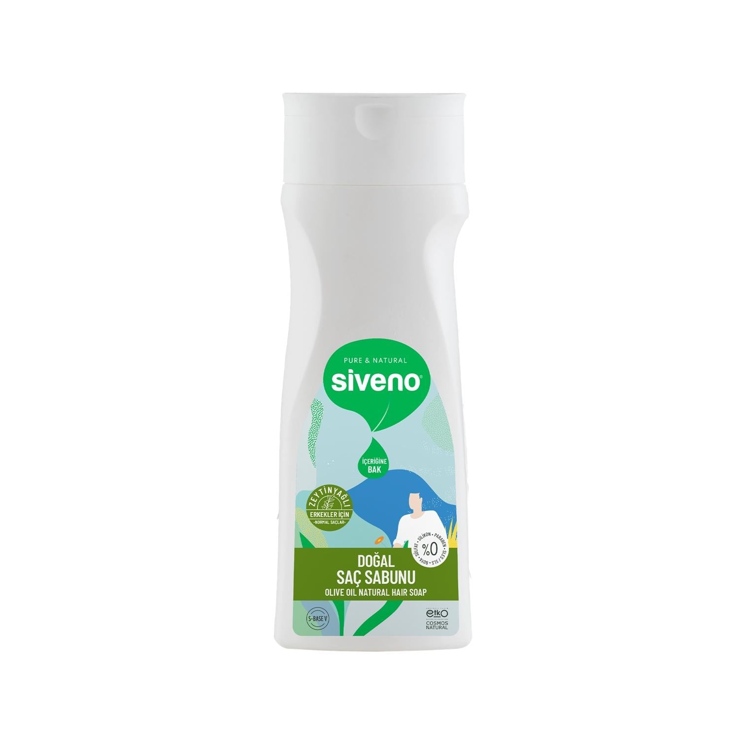 Siveno Natural Hair Soap for Men - Olive Oil Enriched Cleanser, Gentle & Nourishing - 300ml Siveno Natural Hair Soap: Olive Oil Cleanser for Men Natural hair soap, Olive oil soap for men, Men's natural shampoo, Hair soap for men, Natural hair cleanser men, natural hair care, olive oil, men's grooming, hair cleansing for men, gentle shampoo, moisturizing shampoo, chemical-free shampoo, sulfate-free shampoo, paraben-free shampoo, natural ingredients, men's hair, hair care, shampoo bar, soap for hair, natural