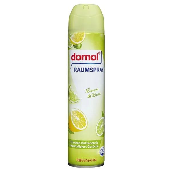 Domol Air Freshener Spray - Lemon & Lime Scented, 300ml - Effective Odor Eliminator & Room Spray Domol Lemon & Lime Air Freshener Spray 300ml air freshener spray, lemon scented, odor eliminator, room spray, citrus fragrance, Domol, home fragrance, indoor air freshener, lemon lime scent, 300ml, air freshener 300ml