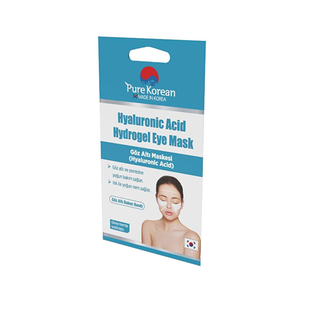 Pure Korean Hyaluronic Acid Eye Mask for Intensive Hydration and Under Eye Care - Eye Cream