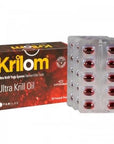 Krilom Ultra Krill Oil: Boost Heart & Brain Health with Omega-3 Supplement - 30 Softgels Krilom Ultra Krill Oil - Omega-3 Supplement | Heart & Brain Health Krill Oil, Omega-3 Supplement, Phospholipids, Astaxanthin, Krill Oil Capsules, Heart Health Supplement, Brain Health Supplement, Omega 3 Krill Oil, Krilom Ultra Krill Oil, Dietary Supplement, Omega-3, Krill Oil, Phospholipids, Astaxanthin, Krill Oil softgels, Heart Health, Brain Health, Cognitive Function, Anti-Inflammatory, Antioxidant, Dietary suppleme