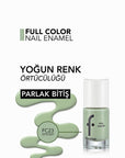 Flormar Full Color Ekstra Yoğun Pigmentli Oje - High Pigment Nail Polish for Vibrant Long Lasting Color - view 2