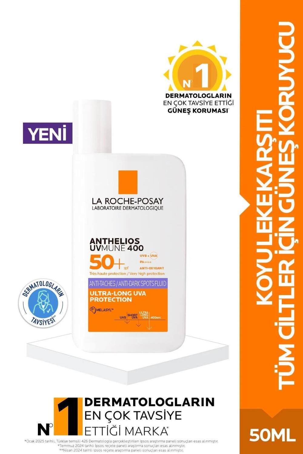 La Roche-Posay Anthelios Uvmune Anti Dark Spots SPF50+ Sunscreen: Advanced Protection for Even Skin Tone La Roche-Posay SPF50+ Sunscreen: Anti-Dark Spots & Sun Protection sunscreen, SPF50+ sunscreen, anti dark spots sunscreen, La Roche Posay sunscreen, Uvmune sunscreen, sun protection for dark spots, facial sunscreen, sun cream, lekeli Ciltlere Özel Güneş Kremi, sun protection, dark spot treatment, even skin tone, high SPF protection, UVA protection, UVB protection, non-greasy sunscreen, lightweight sunscre