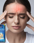 StopEver Migraine Relief Patch - Cooling Hydrogel Plaster for Non-Invasive Pain Relief - Hygiene Products