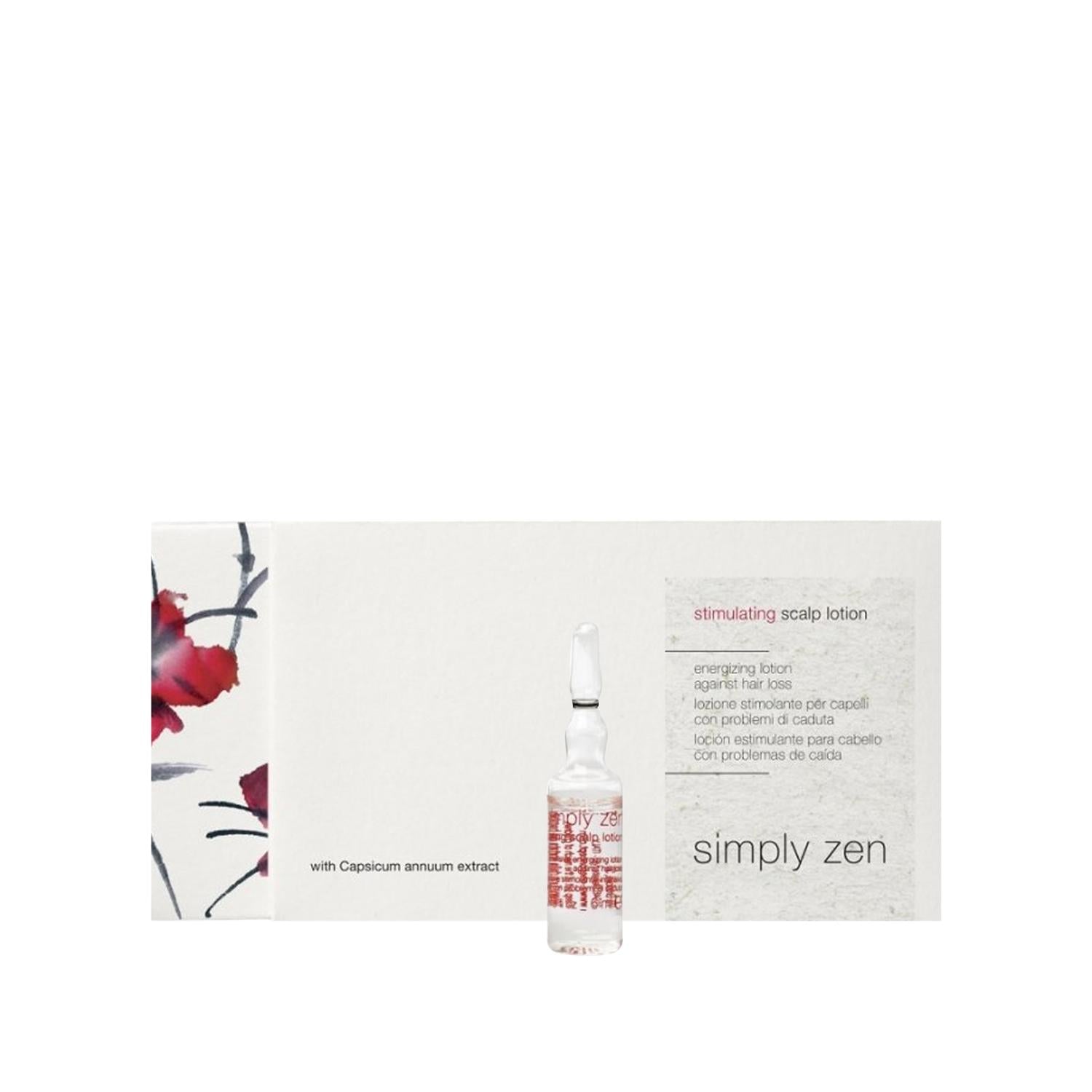 Simply Zen Stimulating Scalp Lotion for Hair Growth - 8x6ml Travel Size, Hair Loss Treatment, Scalp Stimulator Simply Zen Scalp Lotion for Hair Growth hair growth lotion, scalp stimulator, Simply Zen hair care, stimulating scalp lotion, hair loss treatment, hair care products, scalp health, travel size hair care, hair growth products, hair loss solutions