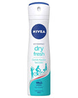 Nivea Dry Fresh Women's Deodorant Spray - 72-Hour Protection, Alcohol-Free, Antiperspirant Deodorant for Women Nivea Dry Fresh Deodorant Spray - 72Hr Protection Nivea Dry Fresh, Women's Deodorant Spray, 72-hour protection, Alcohol-free deodorant, Antiperspirant deodorant for women, Long-lasting freshness, Women's personal care, Deodorant spray, Antiperspirant protection, Confidence all day, Dry freshness, Sensitive skin friendly, Dermatologically tested, Personal hygiene, Women's grooming